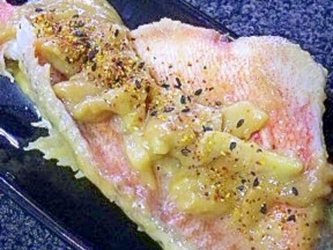 赤魚のニンニク味噌煮つけ